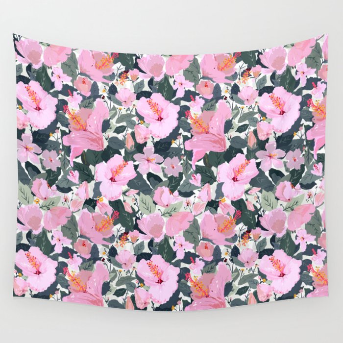 Hi Hibiscus! Wall Tapestry Gallery Image 4