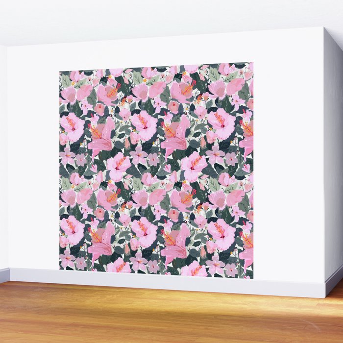 Hi Hibiscus! Wall Mural Gallery Image 2
