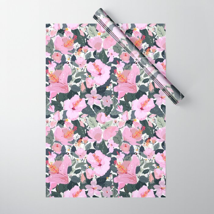 Hi Hibiscus! Wrapping Paper Gallery Image 1