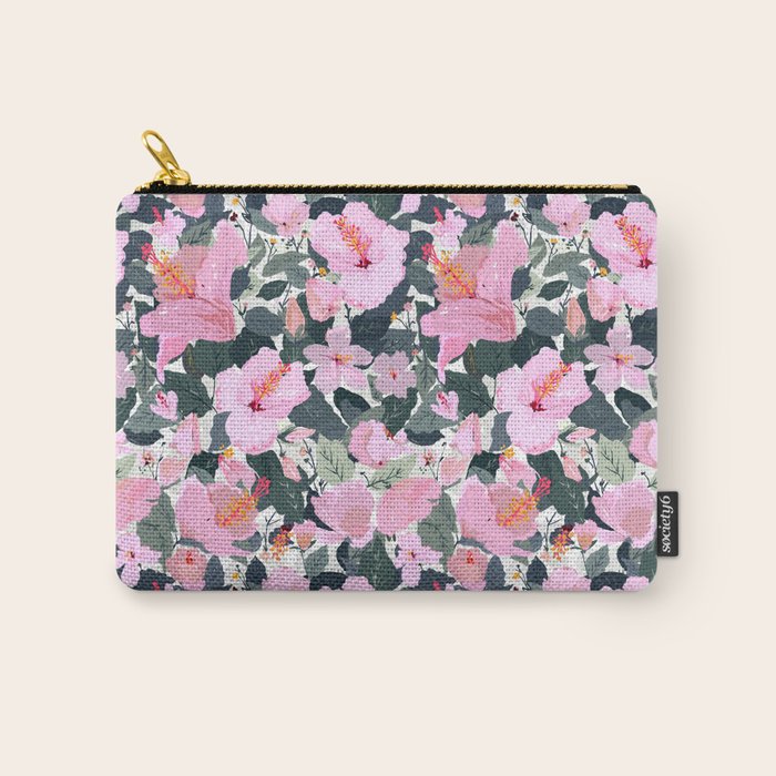 Hi Hibiscus! Carry All Pouch Gallery Image 1