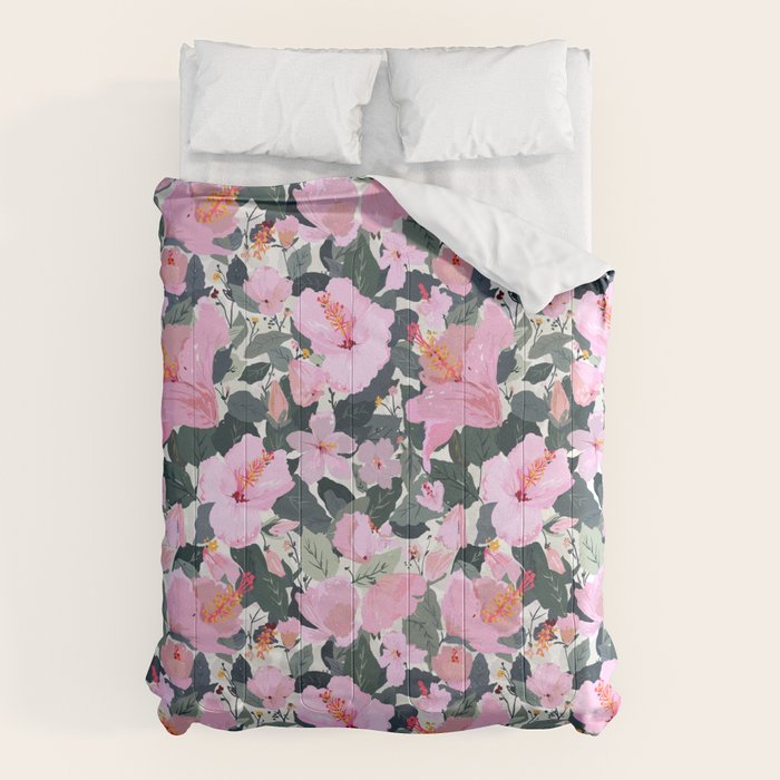 Hi Hibiscus! Comforter Gallery Image 6