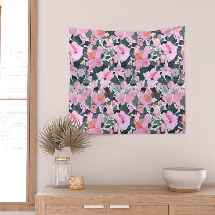 Hi Hibiscus! Wall Tapestry Gallery Image 2
