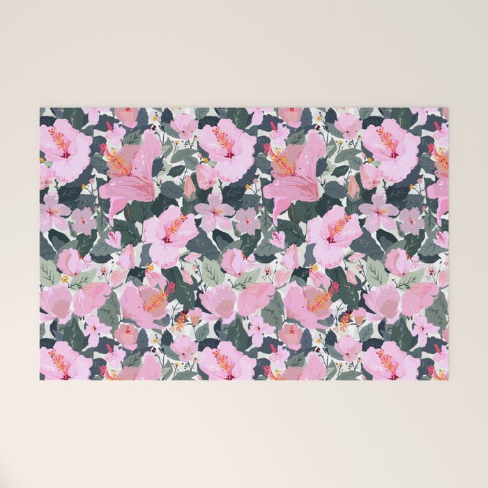 Hi Hibiscus! Welcome Mat Gallery Image 1