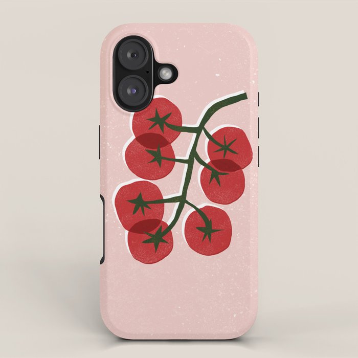 Tomatoes On A Branch iPhone Case Gallery Image 1