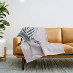 Tropical Girl 3 Throw Blanket Gallery Image 1