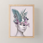 Tropical Girl 3 Mini Art Print Gallery Image 1