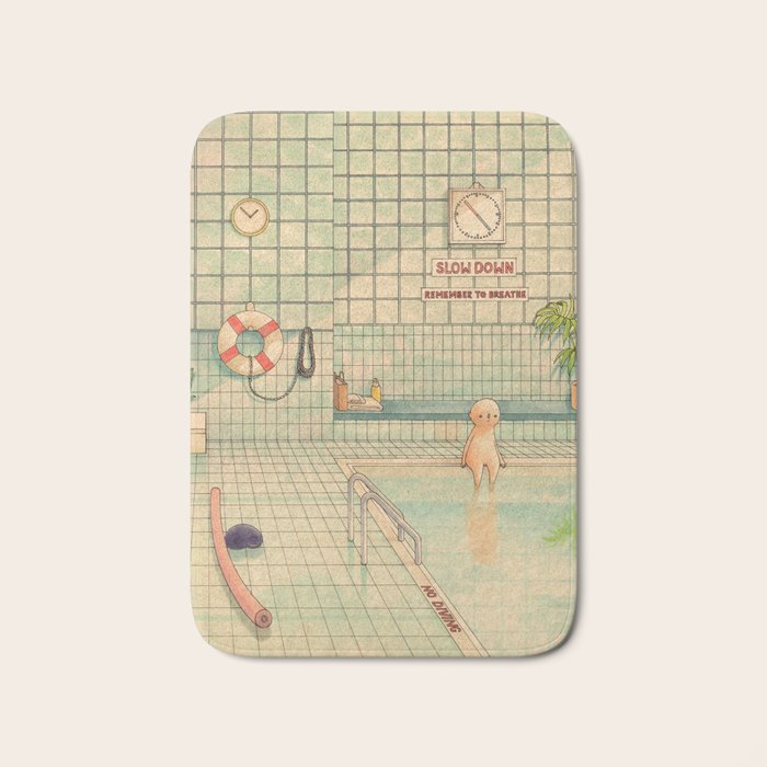 Indoor Pool Bath Mat Gallery Image 1
