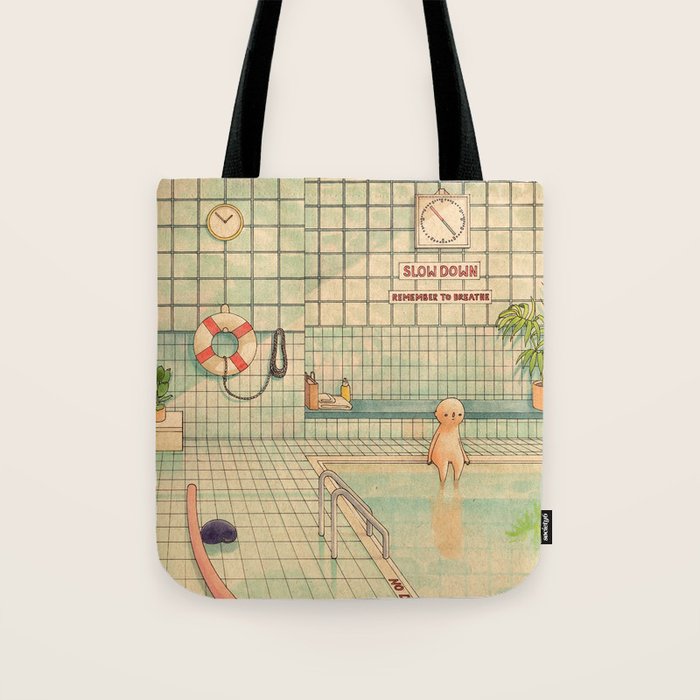 Indoor Pool Tote Bag Gallery Image 1