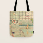 Indoor Pool Tote Bag Gallery Image 1