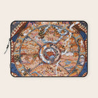Tibetan Buddhist Samsara Dharma Wheel Laptop Sleeve Gallery Image 1