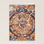 Tibetan Buddhist Samsara Dharma Wheel Stationery Card Gallery Image 2