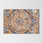 Tibetan Buddhist Samsara Dharma Wheel Rug Gallery Image 2