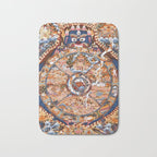 Tibetan Buddhist Samsara Dharma Wheel Bath Mat Gallery Image 1