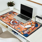 Tibetan Buddhist Samsara Dharma Wheel Desk Mat Gallery Image 2