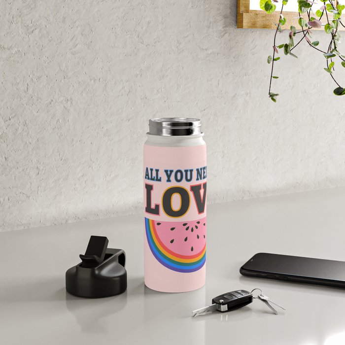 All You Need is Love Water Bottle Gallery Image 4