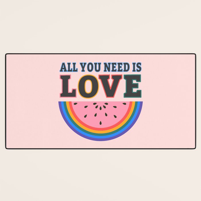 All You Need is Love Desk Mat Gallery Image 3