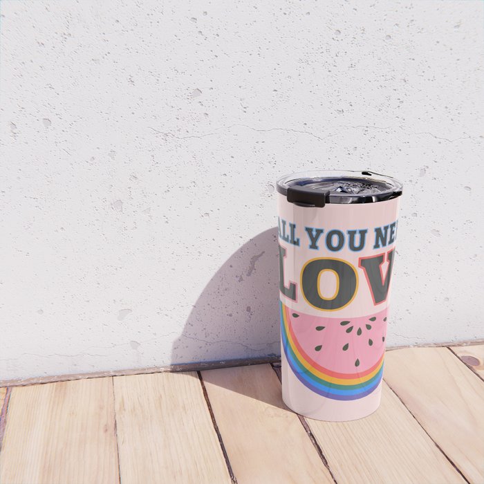 All You Need is Love Travel Mug Gallery Image 4