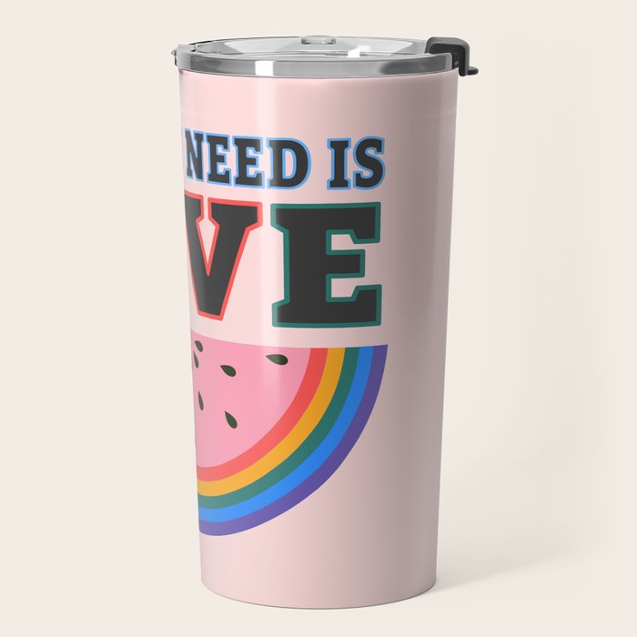 All You Need is Love Travel Mug Gallery Image 2