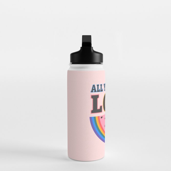 All You Need is Love Water Bottle Gallery Image 3