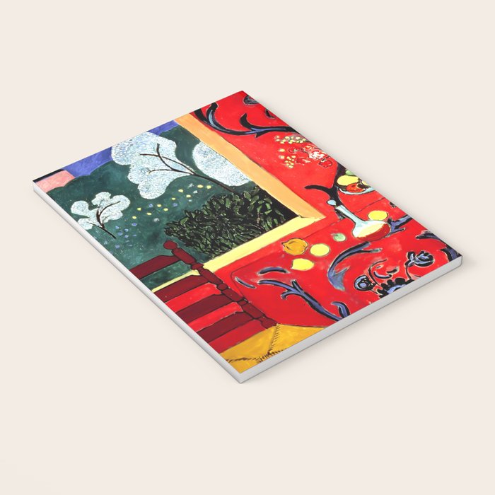 Matisse - The Dessert, Harmony in Red, 1908 Artwork Notebook Gallery Image 3