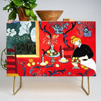 Matisse - The Dessert, Harmony in Red, 1908 Artwork Credenza Gallery Image 1