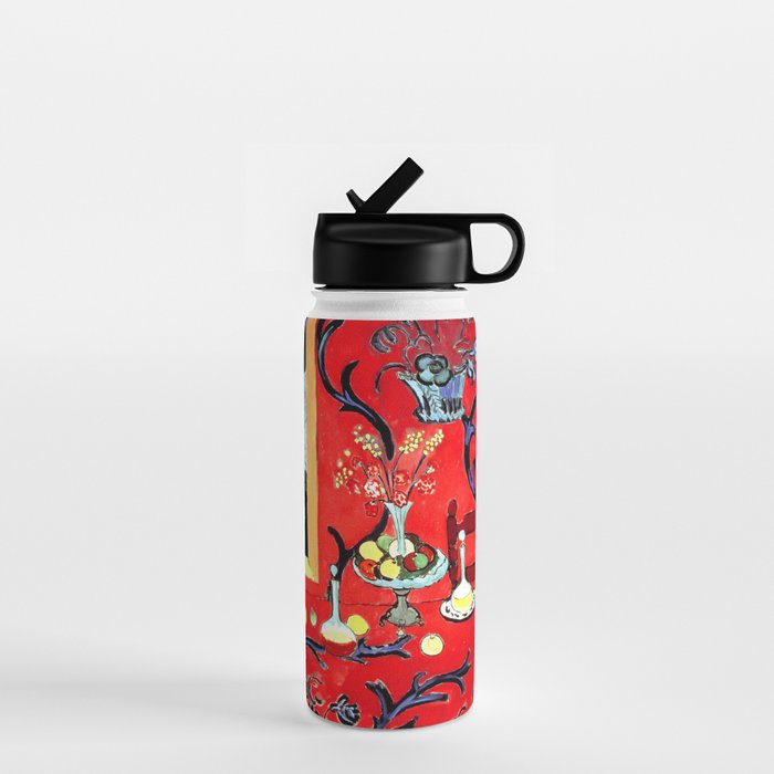 Matisse - The Dessert, Harmony in Red, 1908 Artwork Water Bottle Gallery Image 1