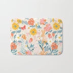 Flora & Fauna Bath Mat Gallery Image 1