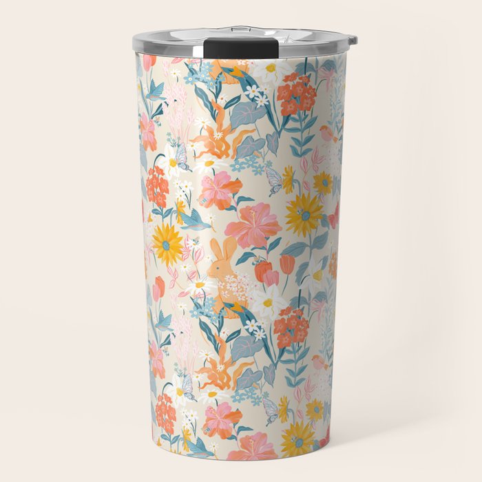 Flora & Fauna Travel Mug Gallery Image 1