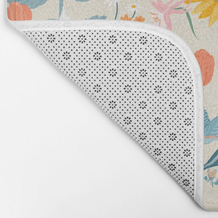 Flora & Fauna Bath Mat Gallery Image 2