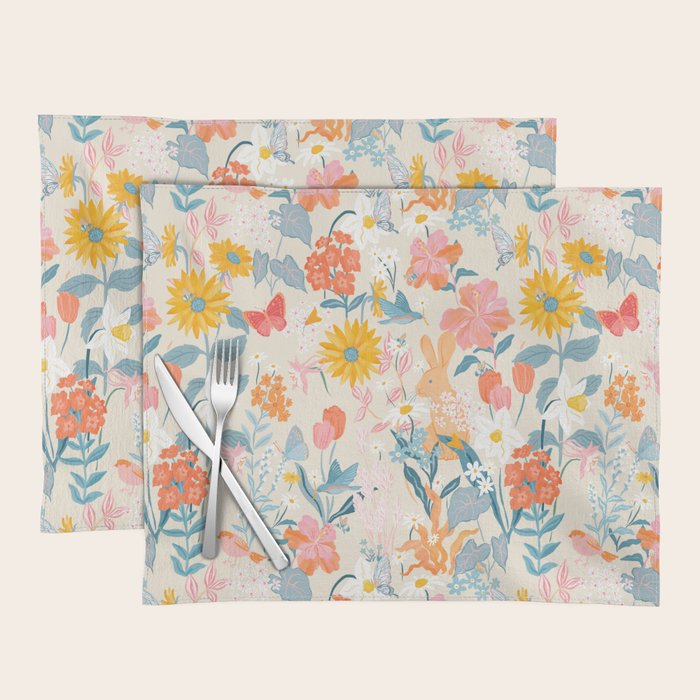 Flora & Fauna Placemat Gallery Image 1