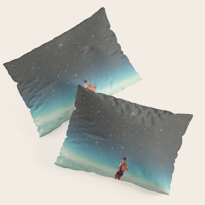 Summer with a Chance of Asteroids Pillow Sham Gallery Image 3