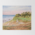 Whistling Straits Golf Course Throw Blanket Gallery Image 2