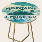The Mountains are Calling & I Must Go Side Table Gallery Image 2