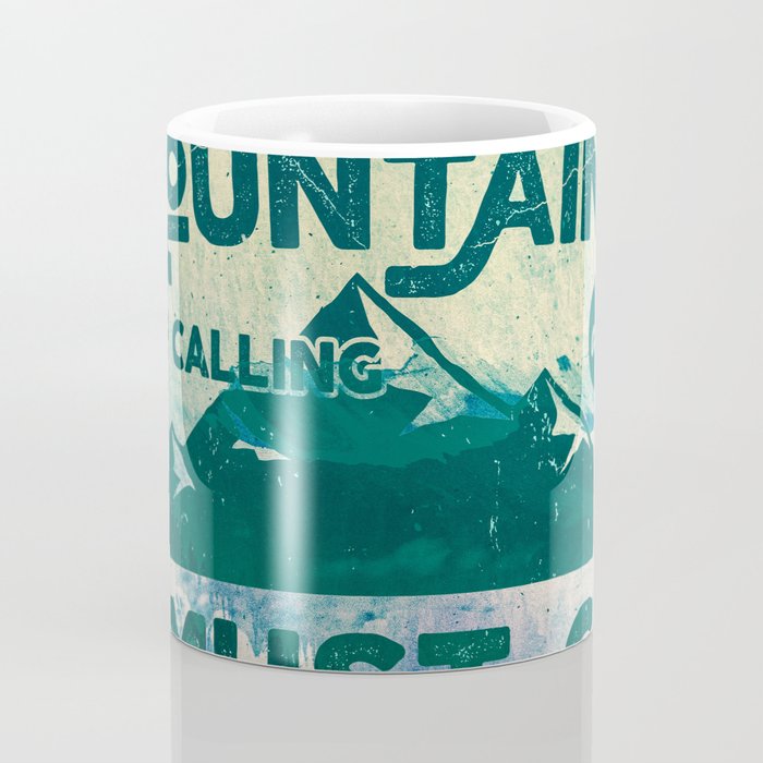 The Mountains are Calling & I Must Go Coffee Mug Gallery Image 4