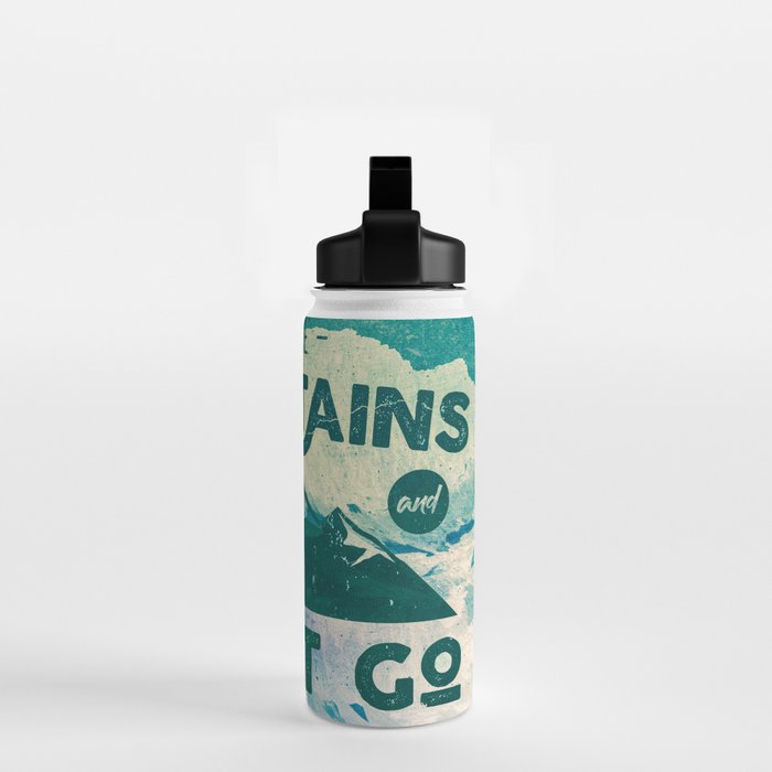 The Mountains are Calling & I Must Go Water Bottle Gallery Image 2