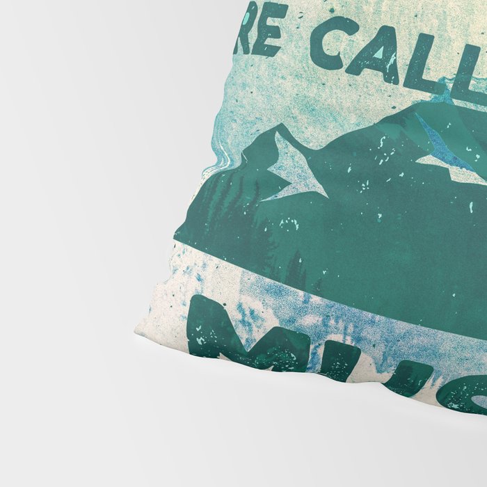 The Mountains are Calling & I Must Go Pillow Sham Gallery Image 4