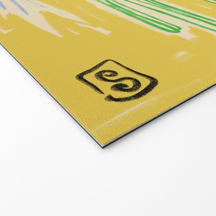 READING AMONG PALM TREES Welcome Mat Gallery Image 2
