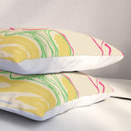 READING AMONG PALM TREES Pillow Sham Gallery Image 3