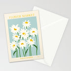 Flower Market - Oxeye daisies Stationery Card Gallery Image 2