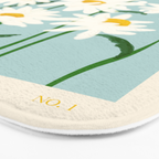 Flower Market - Oxeye daisies Bath Mat Gallery Image 3