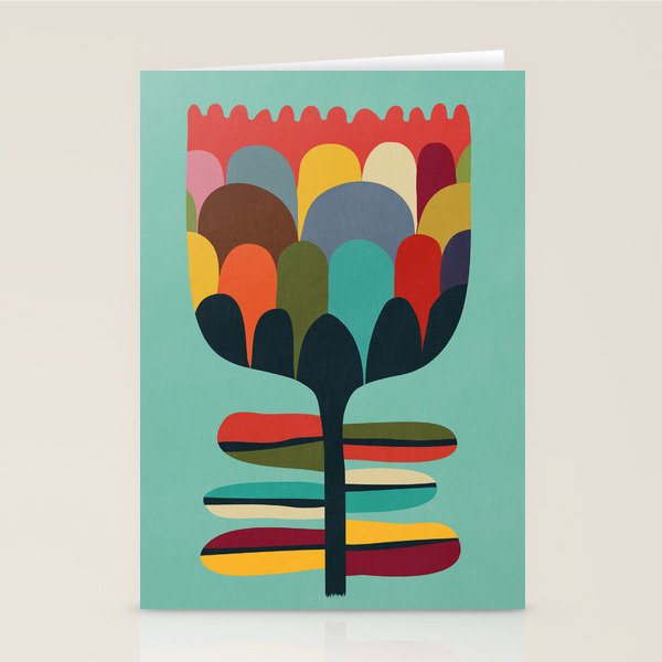 Flower Poet Stationery Card Gallery Image 1
