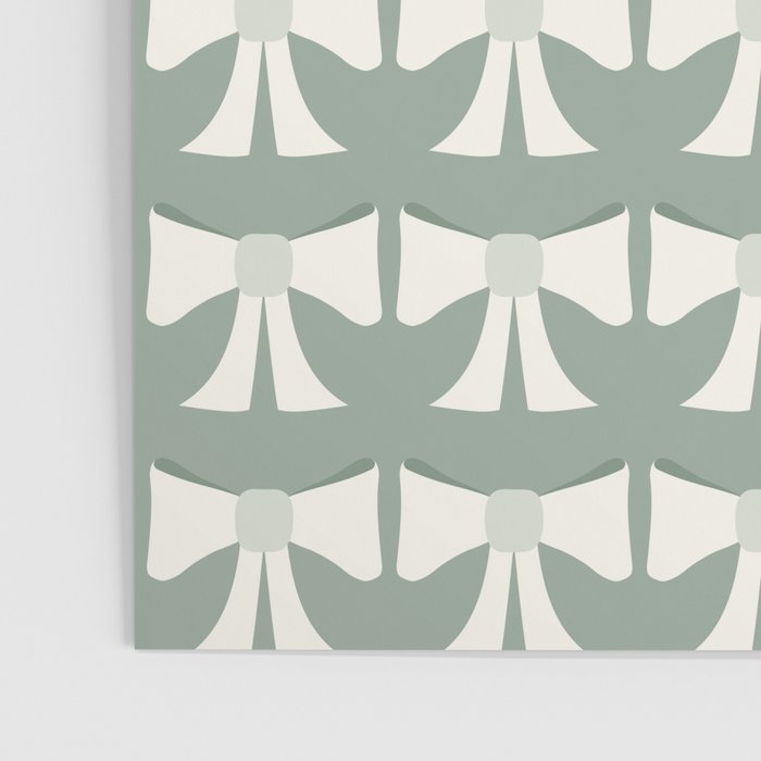 Vintage Bows XIV Green Sage Poster Gallery Image 3