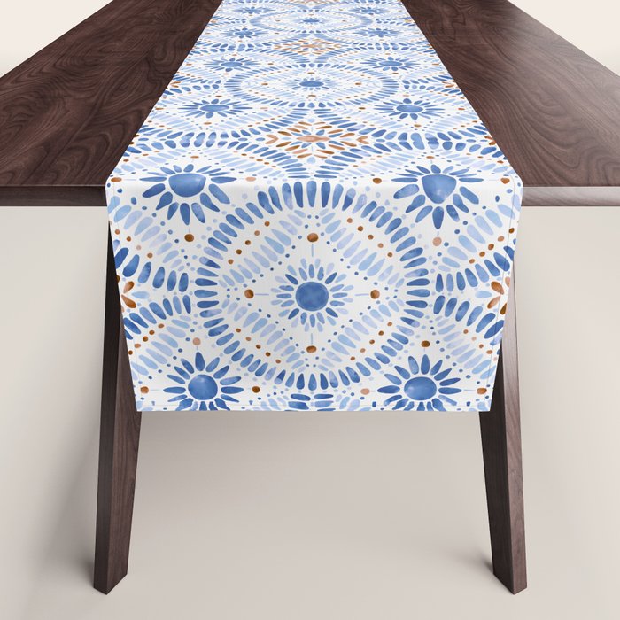 Boho Tiles Mandala Table Runner Gallery Image 1