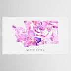 Washington State Rhododendron Tablecloth Gallery Image 2