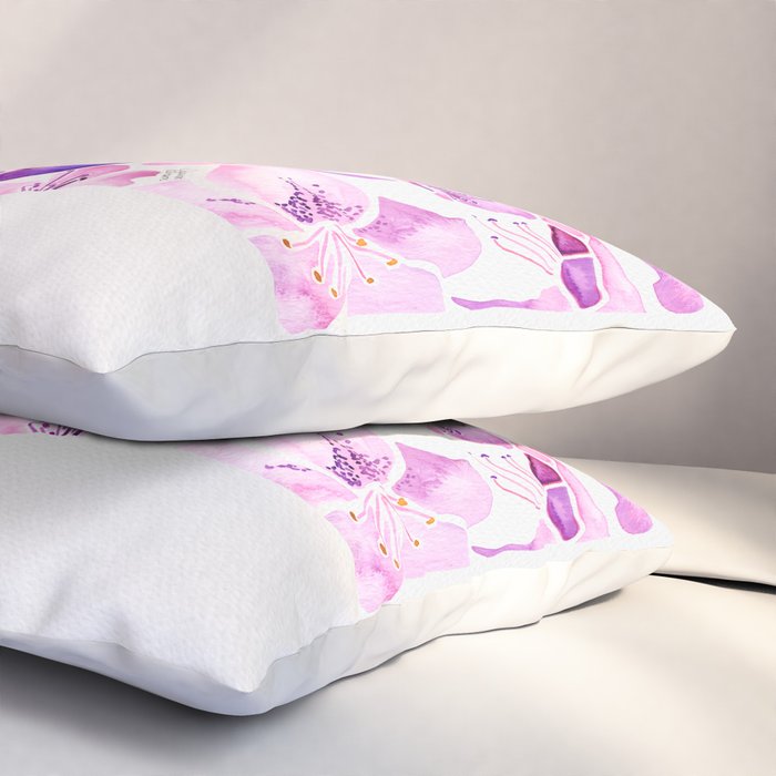 Washington State Rhododendron Pillow Sham Gallery Image 3