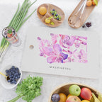 Washington State Rhododendron Cutting Board Gallery Image 2