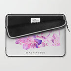 Washington State Rhododendron Laptop Sleeve Gallery Image 2