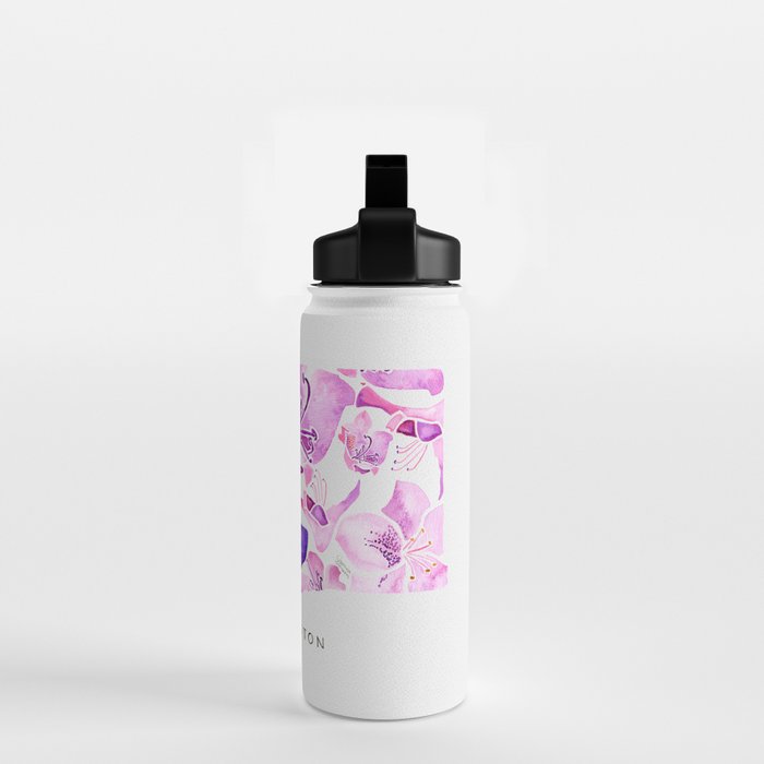 Washington State Rhododendron Water Bottle Gallery Image 2