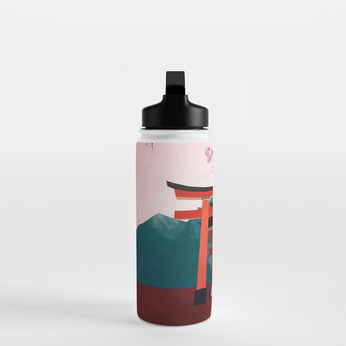 kyoto japan travel Water Bottle Gallery Image 3