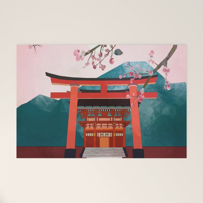 kyoto japan travel Welcome Mat Gallery Image 1